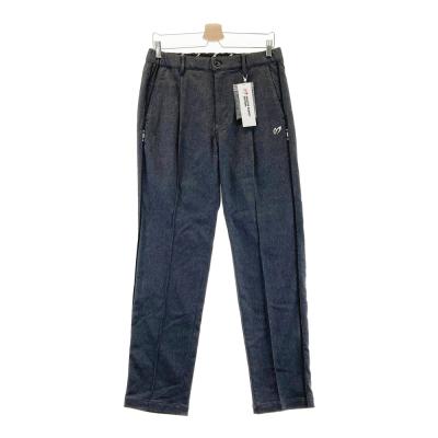 MASTER BUNNY EDITION ストレッチパンツ 1(M) ブルー系 MASTER BUNNY EDITION 【新品】マスターバニー パンツ ダーク