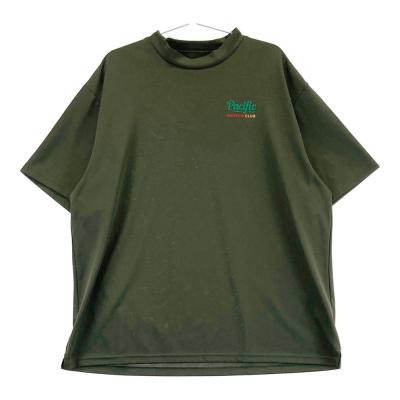 モックネックtシャツ 半袖（BRIEFING／ゴルフ用品）（色：カーキ系