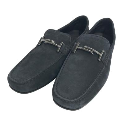 TODS スウェード　ドライビングシューズ　スリッポン 美品 TOD'S ドライビングシューズ スウェード モスグリーン 美品 TOD'S