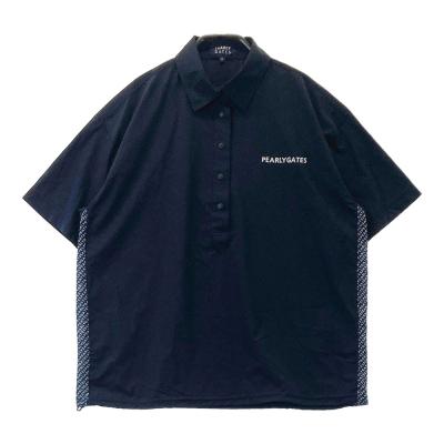 新品★26,400円 PGG パーリーゲイツ 黒系ポロシャツ 超速乾 メンズL PGG】【直営店舗&公式オンライン限定】TEXBRID ハイゲージ天竺