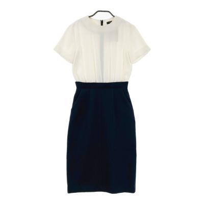 値下げ美品　YOKO CHAN バイカラーワンピース　 ブラック&ホワイト ヨーコチャン ワンピース バイカラー（ファッション）のおすすめ人気