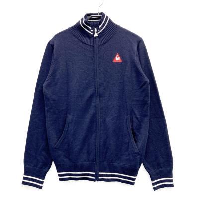 LE COQ SPORTIF レディスゴルフネイビー ジャケットL le coq sportif GOLF ゴルフジャケット レディース（色：ネイビー系