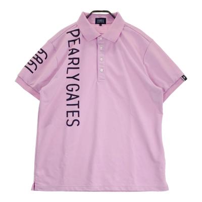 【新品✦2024年】PEARLY GATES／半袖ポロシャツ／☆ストレッチ☆ ナイロンアクティブストレッチ半袖ポロシャツ | PEARLY GATES