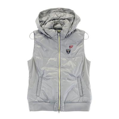 最新作 マンシングウェア ダウン ベスト ジップ フード グレー 中綿 マンシングウェア ダウンベストのおすすめ人気商品一覧 通販 - Yahoo