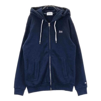 美品PEARLY GATES キャンプフーディ　パーカー　ネイビー　レディース0 pearly gates パーリーゲイツ パーカー（ゴルフ レディースセーター