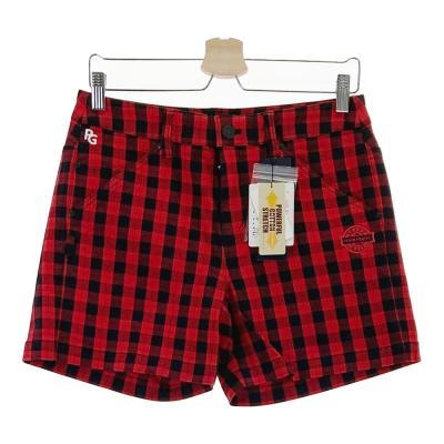 新品タグ付き　パーリゲイツ　ショートパンツ　レディース　Sゴルフウェア チェック パーリーゲイツ アウトレット（ゴルフ レディースパンツ）｜レディース