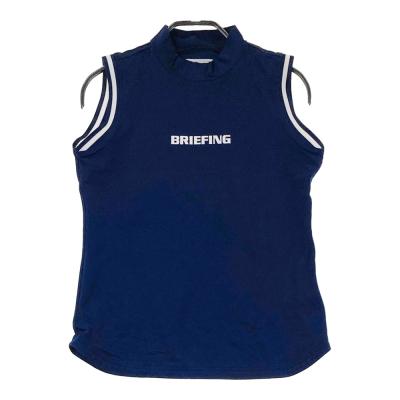 BRIEFING GOLF ブリーフィング モックネック ノースリーブシャツ