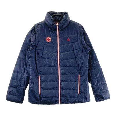 Munsingwear - coco 中古 マンシングウェア Munsing wear レディース フルジップアウター L ネイビー 長袖 紺 総柄 Munsingwear ゴルフジャケット レディース｜レディースウエア｜ゴルフ
