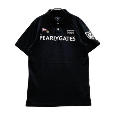 美品【PEARLY GATES 】ポロシャツ／ゴルフウェア／ブラック／サイズ7★ パーリーゲイツ ポロシャツのおすすめ人気ランキングTOP100 - Yahoo