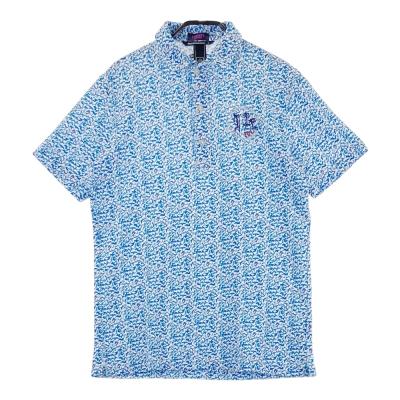 coco 中古 ゾーイ ZOY レディース セットアップ 40(L) 水色 ブルー系 半袖ポロシャツ×スカート ボタニカル柄 接触冷感 UVカット ZOY ゴルフ レディースウエア｜ゴルフ｜スポーツ おすすめ人気商品一覧