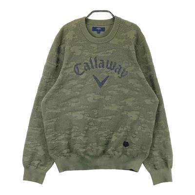 Callaway ニットセーター カーキ Callaway ゴルフ メンズセーター、トレーナー（色：カーキ系）｜メンズ