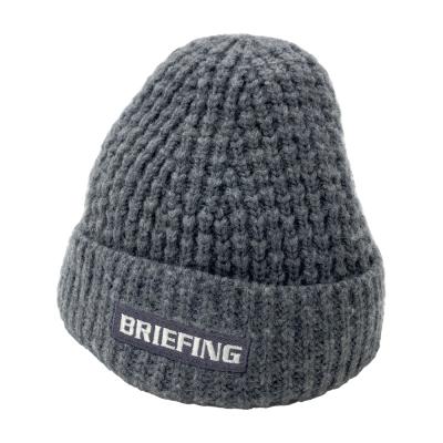 BRIEFING GOLF ゴルフ ニット帽 メンズ（色：グレー系）｜帽子（メンズ