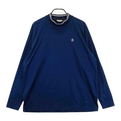 マンシングウェア　長袖シャツ　ゴルフ　メンズ ネイビーXLサイズ Munsingwear ゴルフシャツ（袖タイプ：長袖）｜メンズウエア｜ゴルフ