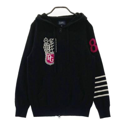 PEARLY GATES 黒 ジップアップジャケット レディース ゴルフウェア PEARLY GATES ゴルフジャケット レディース｜レディースウエア｜ゴルフ
