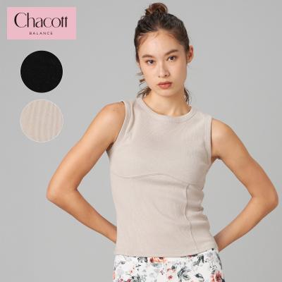 Chacott ヨガウエア（袖タイプ：ノースリーブ）｜ヨガ、ピラティス