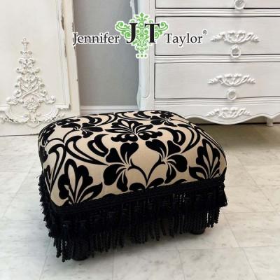 ジェニファーテイラー スツール オットマン 輸入家具 ロココ調 アメリカ高級家具 ジェニファーテイラー スツール オットマン 輸入家具 ロココ調