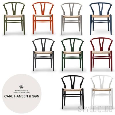Carl Hansen ＆ Son ダイニングチェア（色：オレンジ系）｜椅子