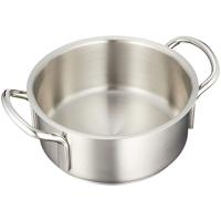 遠藤商事 業務用 ムラノ 外輪鍋 (蓋無)18cm IH対応 18-8ステンレス ASTH902 | M-style