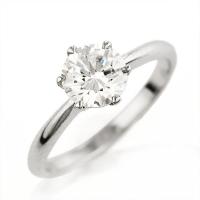 婚約指輪 エンゲージリング ダイヤモンド ダイヤ リング 指輪 人気 ダイヤ プラチナ リング 1カラット セール 