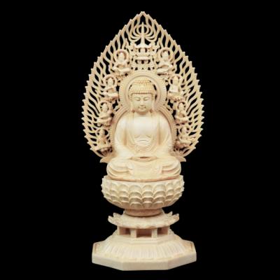 吉岡宗雲 阿弥陀如来 仏像 白檀 木彫りのおすすめ人気商品一覧 通販