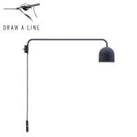 DRAW A LINE ドローアライン ランプ 関節照明 ライト つっぱり棒 照明器具 ランプC 009 Lamp C 縦取付専用 LED対応 アンティーク D-LC | シュガーオンラインショップ