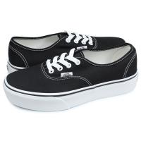 ヴァンズ VANS オーセンティック スニーカー メンズ レディース バンズ 厚底 AUTHENTIC PLATFORM 2.0 ブラック 黒 VN0A3AV8BLK | シュガーオンラインショップ