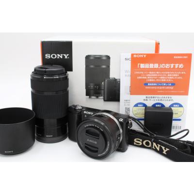 化粧箱付き！！＞＞【良品】SONY ソニー α5000 ダブルズームレンズ