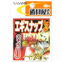 ささめ針 SASAME P-331 道具屋エギスナップレッド S   釣り 釣り具 釣具 釣り用品 | すぐる屋本舗ヤフーショッピング店