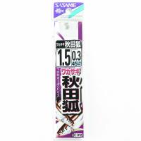 ささめ針 SASAME C-012ワカサギ秋田狐糸付 1.5号 ハリス0.3   釣り 釣り具 釣具 釣り用品 | すぐる屋本舗ヤフーショッピング店