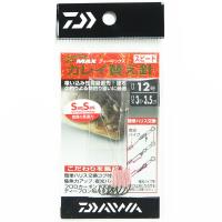 ダイワ DAIWA D-MAXカレイ 替え針 糸付き SS スピード 針12号 ハリス3号   釣り 釣り具 釣具 釣り用品 | すぐる屋本舗ヤフーショッピング店