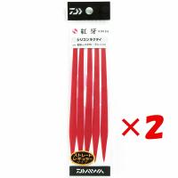 【 まとめ買い ×2個セット 】  ダイワ DAIWA 紅牙 シリコンネクタイ ストレートレギュラー 紅牙レッドSTR   釣り 釣り具 釣具 釣り用品 | すぐる屋本舗ヤフーショッピング店