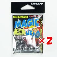 【まとめ買い ×2個セット】カツイチ Katsuichi デコイ マジックヘッド #3-5g 3/16oz VJ-76 | すぐる屋本舗ヤフーショッピング店