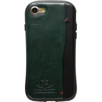 NATURAL design iPhone8 7 iPhoneSE第2世代（4.7インチ） ケース FLAMINGO Green  衝撃吸収 耐衝撃 カード入れ付 ストラップ穴あり | スマホセントラル