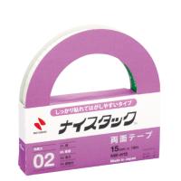ニチバン nichiban 両面テープ ナイスタック (しっかり貼れてはがしやすい) 2巻入 5mm×18m DIY | すまいるぷろ