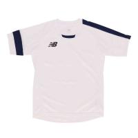 ニューバランス NBJ-JJTF0489-WNV wnv ゲームシャツ (WNV)ホワイト/ネイビー ジュニア | スミタスポーツYahoo!店