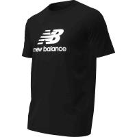ニューバランス NBJ-MT41502-BK bk New Balance Stacked Logo ショートスリーブTシャツ (BK)ブラック メンズ・ユニセックス | スミタスポーツYahoo!店