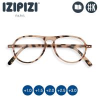 イジピジ IZIPIZI リーディンググラス #K ライトトータス 老眼鏡 3701210410647 シニアグラス おしゃれ | サンワショッピング