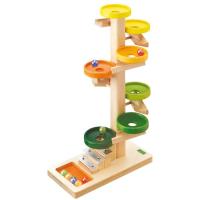 BECK トレイクーゲルタワー・レインボー BE20030R(知育玩具) おもちゃ 木製 ドイツ 2歳 3歳 4歳 5歳 出産祝い 女の子 男の子 | サンワショッピング