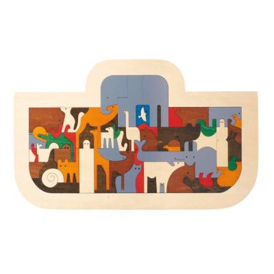 George Luck (ジョージラック) 大きな木製 動物パズル Amazon.co.jp: ジョージ・ラック・パズル 2重パズル・ノアの方舟