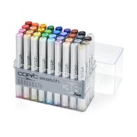 コピック(COPIC) Too コピック スケッチ ベーシック 36色セット 多色 イラストマーカー マーカー マーカーペン | スナフキン