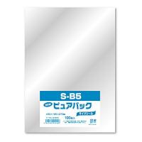 エスティシー 透明 袋 ピュアパック S B5 100枚入 | スナフキン