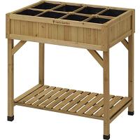 タカショー レイズドベッド ハーブプランター ナチュラル 木製 WK 仕切り板付 鉢 植木鉢 野菜 花 WK-07F | スナフキン