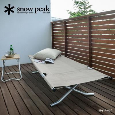 snow peak コット、キャンピングベッド｜アウトドア寝具