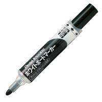 ぺんてる ホワイトボードマーカー ノックル 中字 直液式 黒 EMWLM-A 1本 | サンドラッグe-shop
