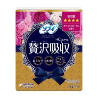 ユニチャーム ソフィ Kiyora（キヨラ） 贅沢吸収 パンティーライナー ホワイトフローラルの香り 52枚（5cc） | サンドラッグe-shop