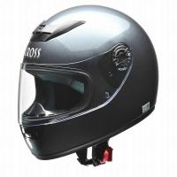 リード工業 CROSSフルフェイスヘルメット ガンメタリック CR715 GM 1個 | サンドラッグe-shop