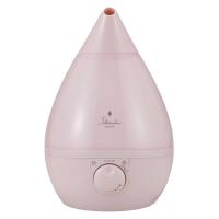 超音波式アロマ加湿器 SHIZUKU touch+ 3.3L タッチパネル操作 LED照明 くすみピンク AHD‐023‐PK | サンドラッグe-shop