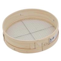木製砂フルイ(丸型)35cm 8.0MM 【直送品】 返品・キャンセル・他商品と同時購入は不可 | サンドラッグe-shop