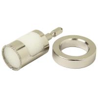 六角軸ダイヤモンドコアドリル 25MM 【直送品】 返品・キャンセル・他商品と同時購入は不可 | サンドラッグe-shop
