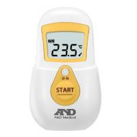 【管理医療機器】A＆D（エーアンドデイ） 非接触体温計 でこピッと UT-701 イエロー | サンドラッグe-shop